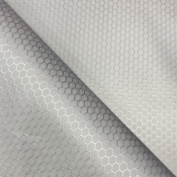 Ткань Оксфорд 300D PU Рип-Стоп СОТЫ, цвет Светло-Серый (на отрез)  в Котельниках
