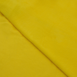 Флис Односторонний 180 гр/м2, Желтый (на отрез)  в Котельниках