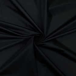 Ткань Дюспо 240Т WR PU Milky, цвет Черный (на отрез)  в Котельниках