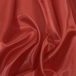 Ткань Атлас-сатин, цвет Красный (на отрез)  в Котельниках