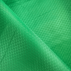 Ткань Оксфорд 300D PU Рип-Стоп СОТЫ, цвет Зелёный (на отрез)  в Котельниках