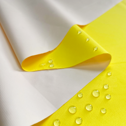 Водонепроницаемая Дышащая Мембранная ткань PU 10'000, цвет Жёлтый (на отрез)  в Котельниках